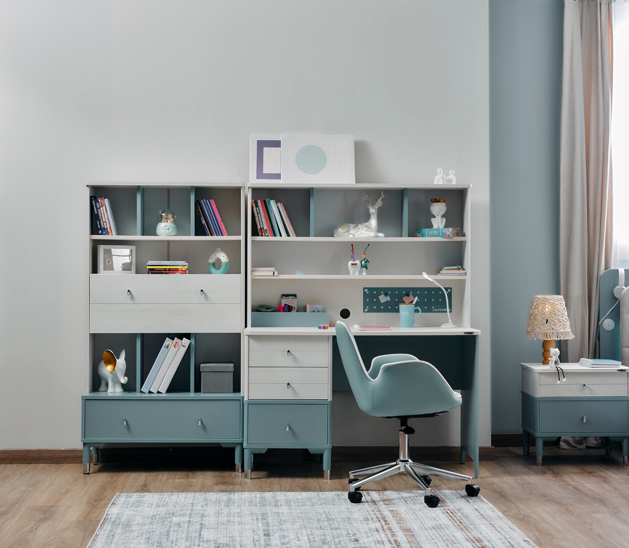 Marin Study Desk With Top Module