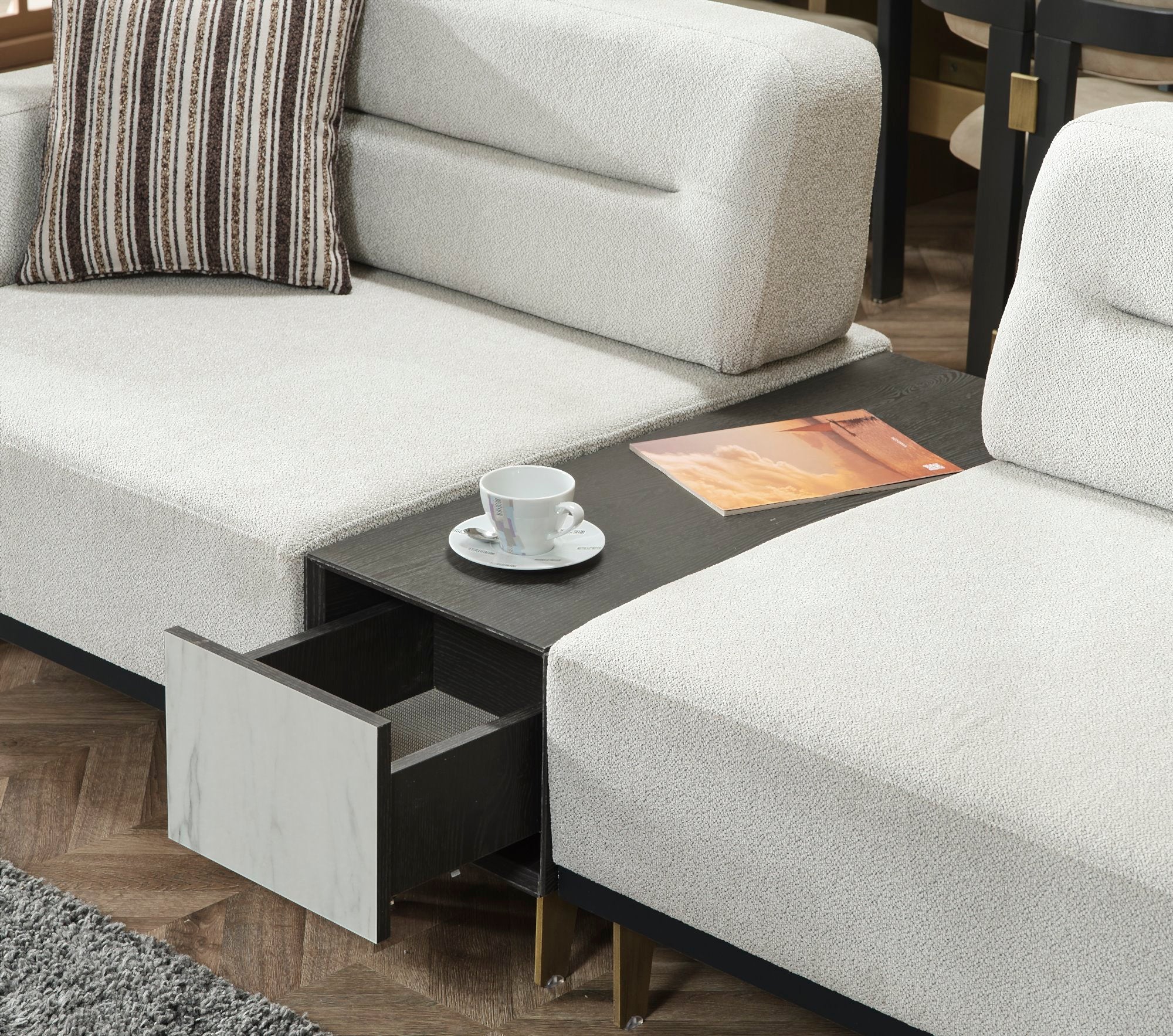 Pendik Convertible Module Sofa