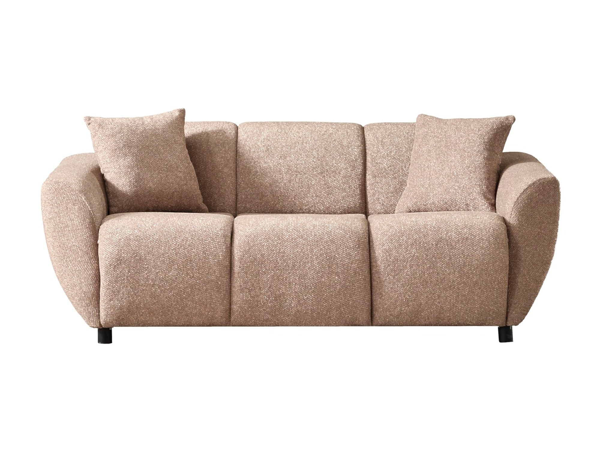 Vizyon Stationary Loveseat Brown