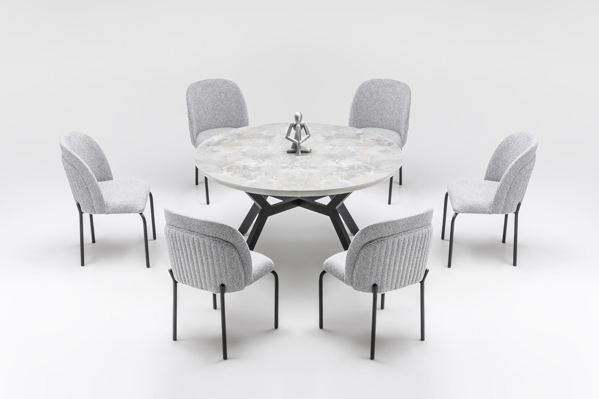 Zirkon Diningroom (Dining Table & 6 Dining Chair)